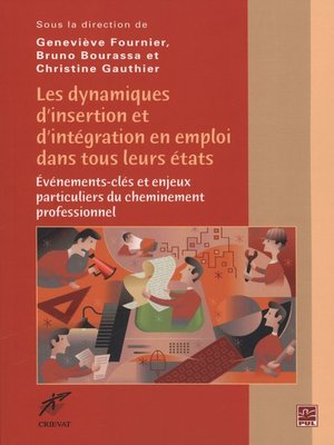 cover image of Dynamiques d'insertion et d'intégration en emploi dans ...
